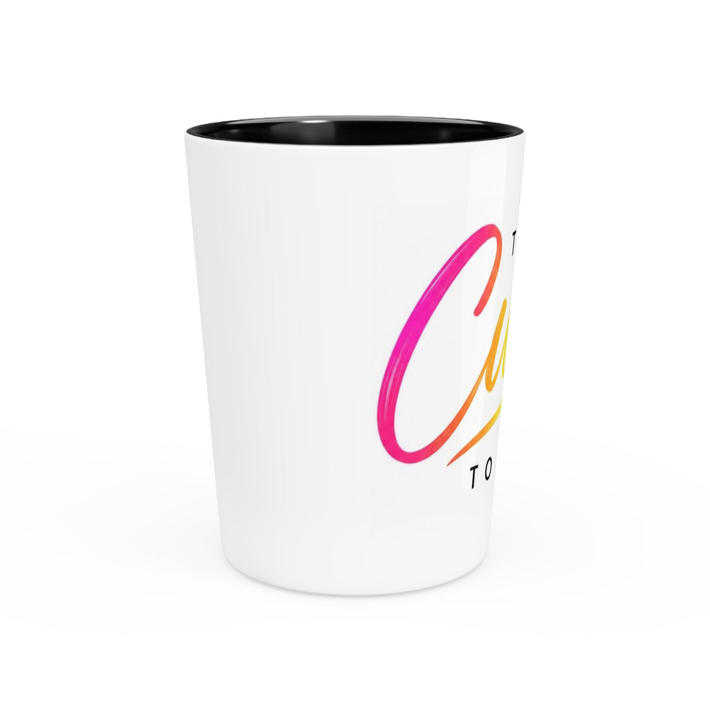 Too Cunt to Care™ Rainbow Ceramic Shot Glass | 1.9 oz