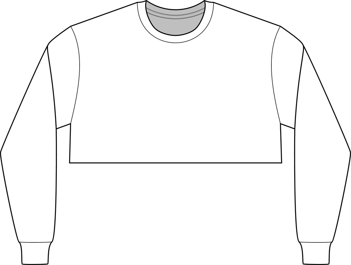 CUNT™ Women's Cropped Fleece Sweatshirt | Signature Script Crewneck