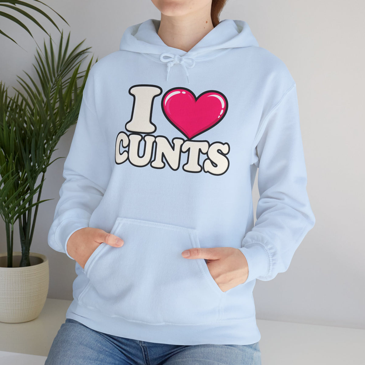 I ❤️ CUNTS™ Unisex Hoodie