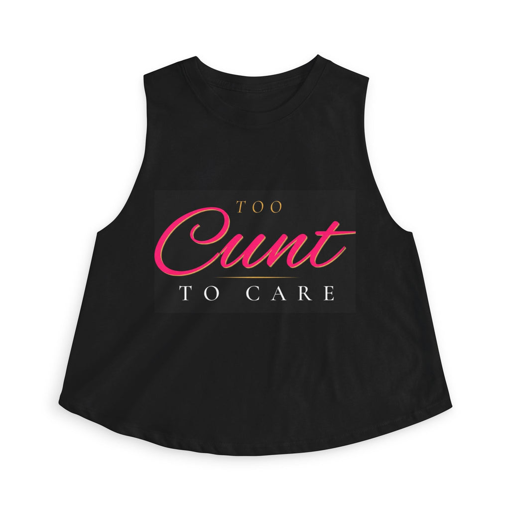 Cunt™ Women's Crop Top - Black