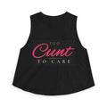 Cunt™ Women's Crop Top - Black