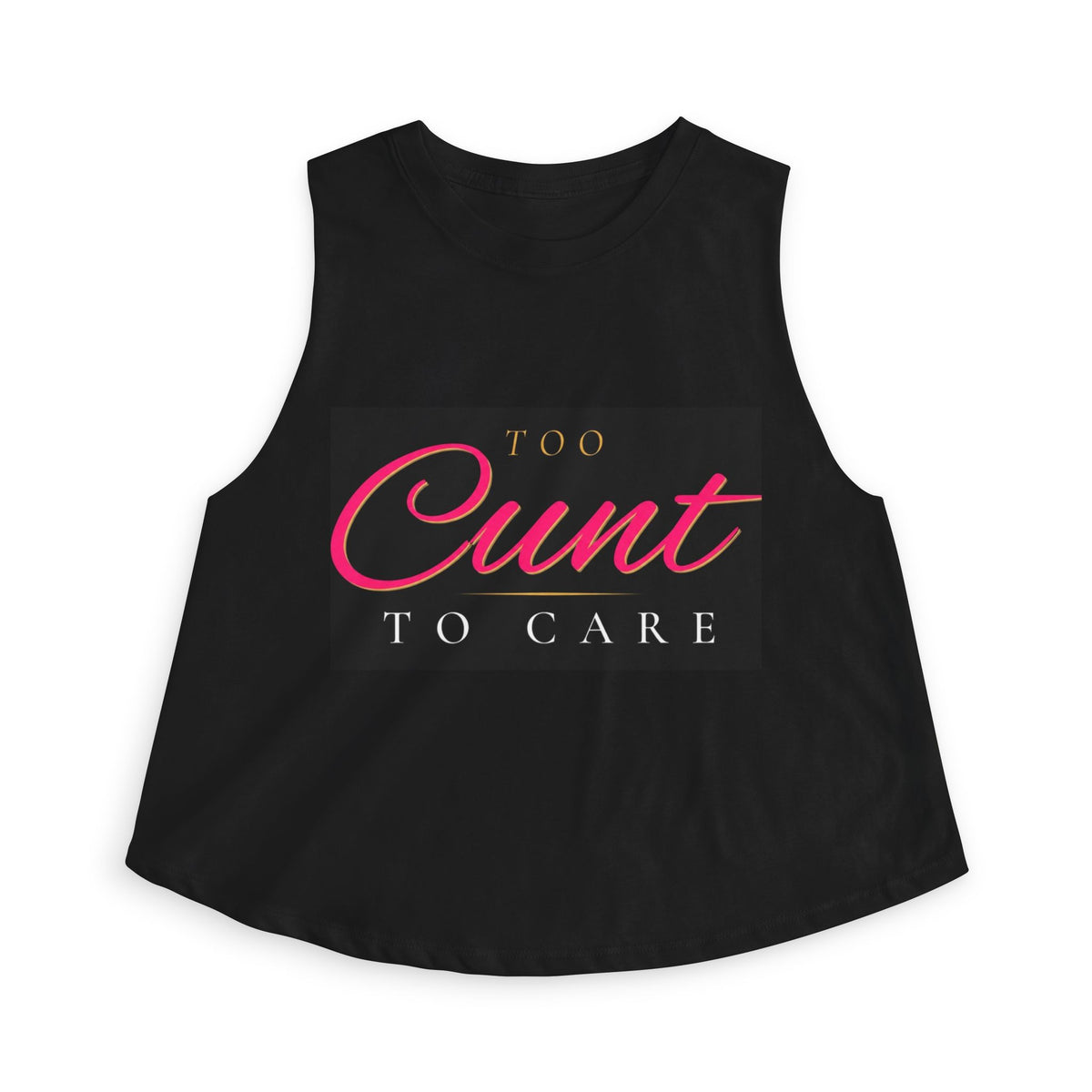 Cunt™ Women's Crop Top - Black