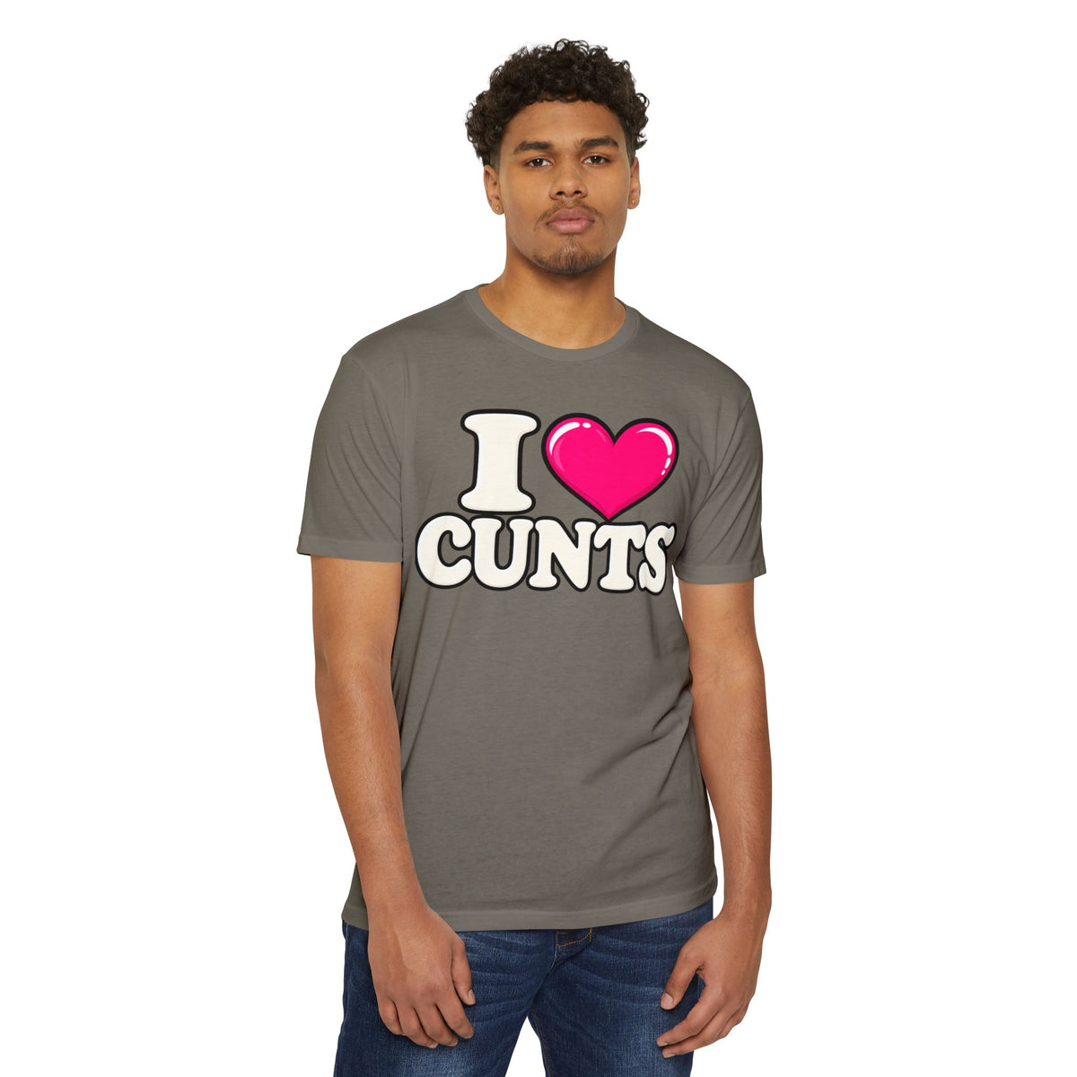 I ❤️ CUNTS Unisex Tee | Cunthia & Friends