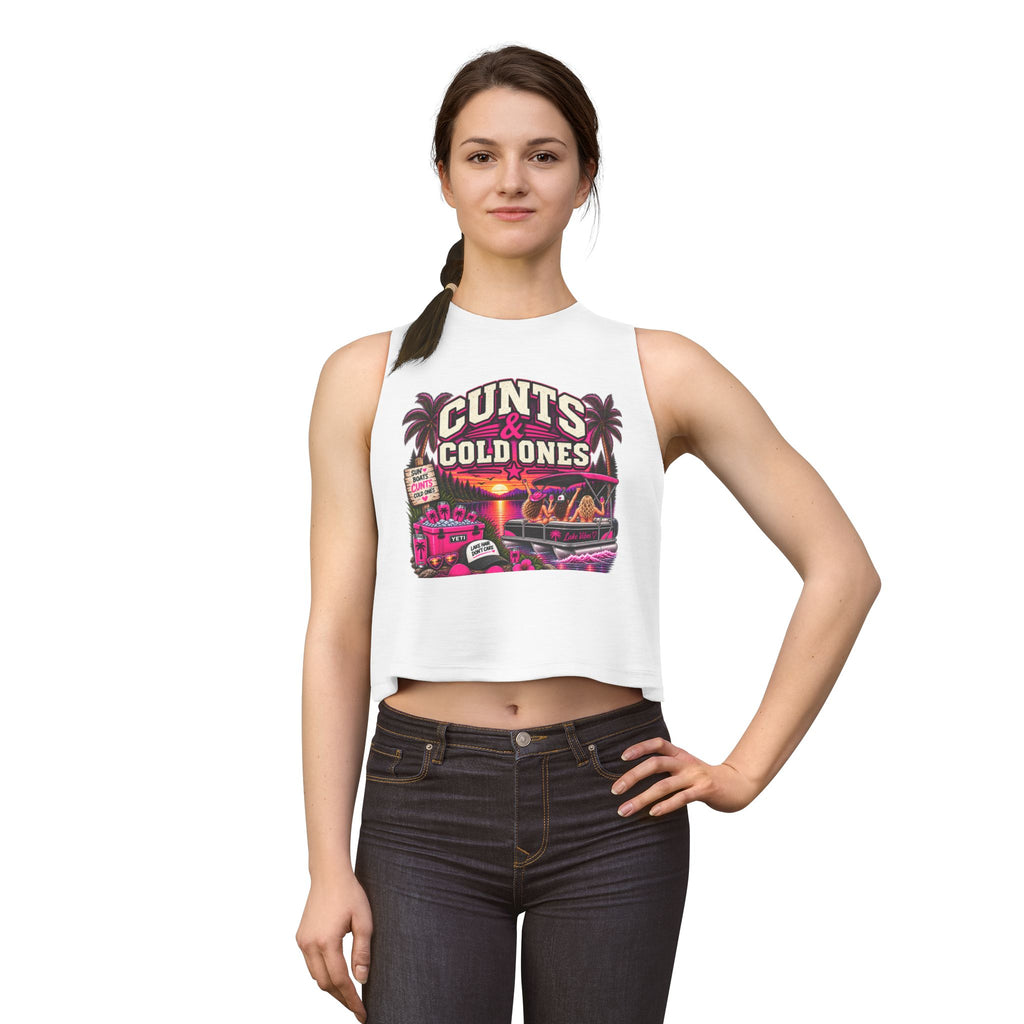 Cunts & Cold Ones™ Women’s Crop Tank