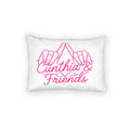 Cunthia & Friends™ Cotton Pillow Sham | 26" × 20" | SHAM ONLY