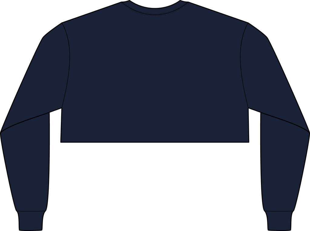 CUNT™ Women's Cropped Fleece Sweatshirt | Signature Script Crewneck