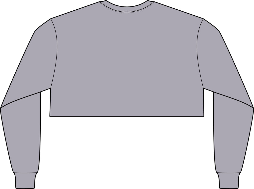 CUNT™ Women's Cropped Fleece Sweatshirt | Signature Script Crewneck