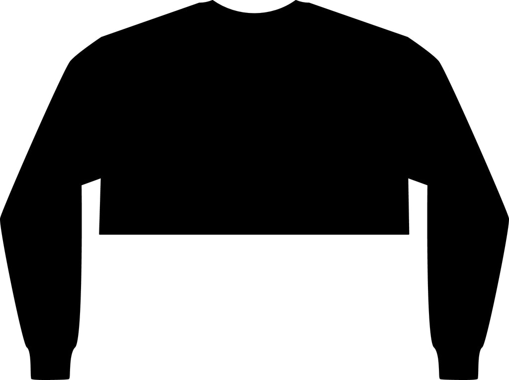 CUNT™ Women's Cropped Fleece Sweatshirt | Signature Script Crewneck