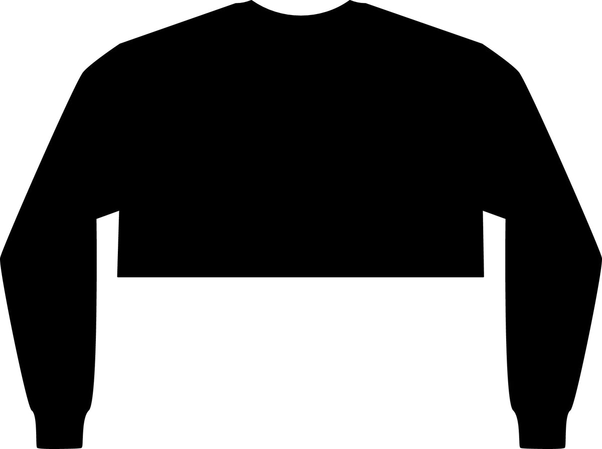 CUNT™ Women's Cropped Fleece Sweatshirt | Signature Script Crewneck