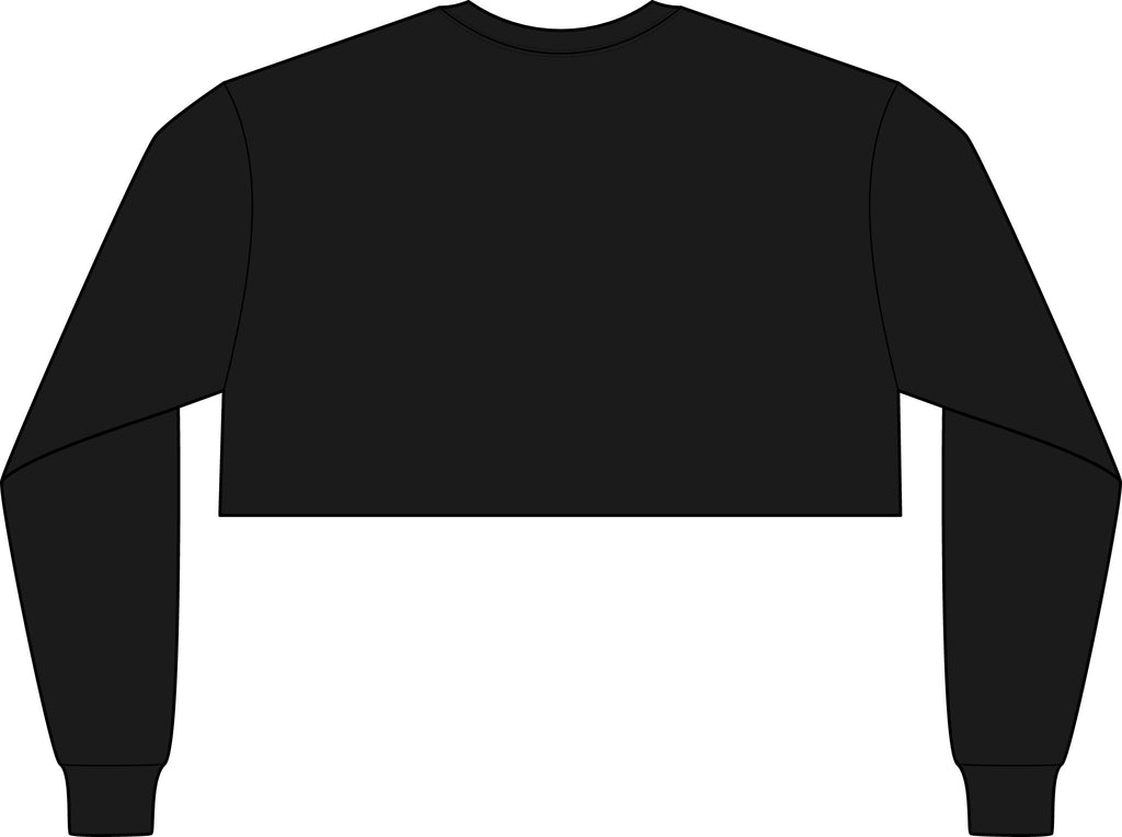 CUNT™ Women's Cropped Fleece Sweatshirt | Signature Script Crewneck