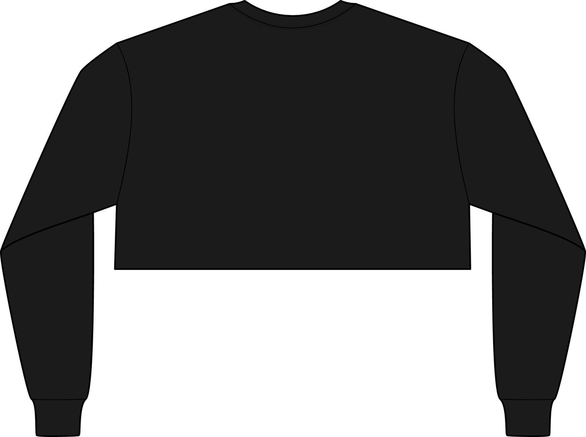 CUNT™ Women's Cropped Fleece Sweatshirt | Signature Script Crewneck