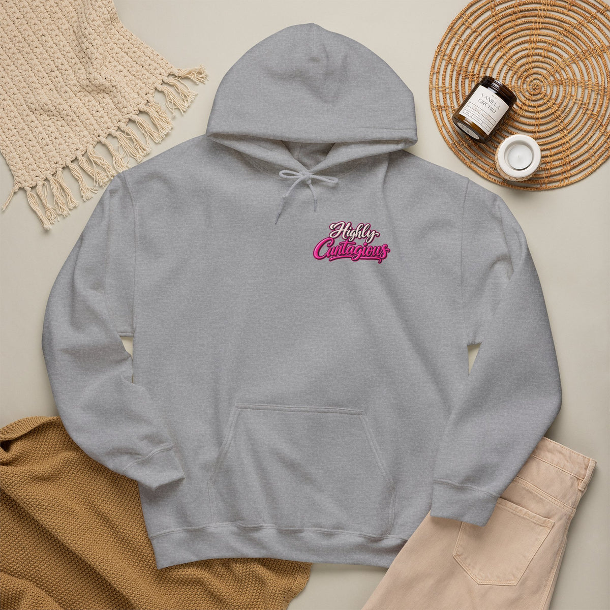Highly Cuntagious Unisex Hoodie | Cunthia & Friends