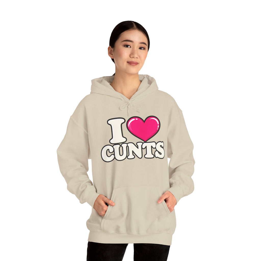 I ❤️ CUNTS™ Unisex Hoodie