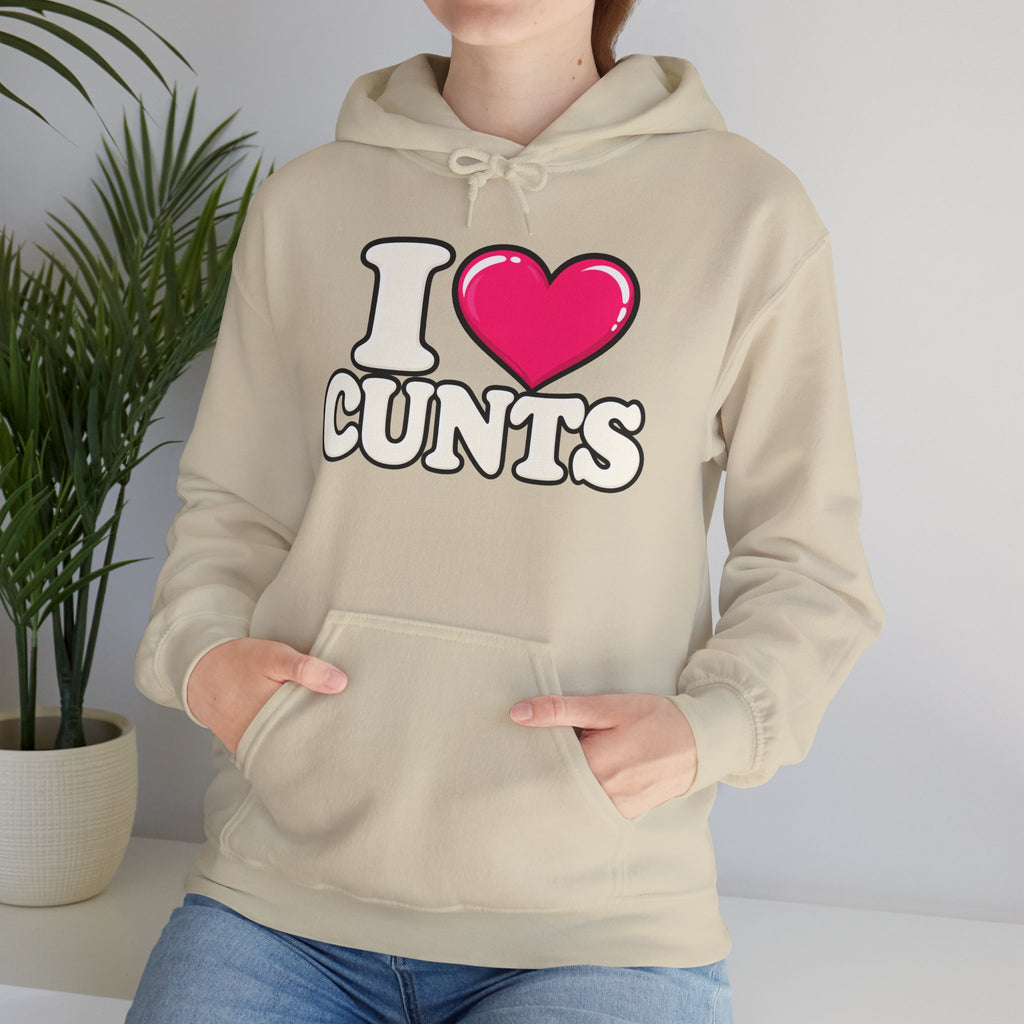 I ❤️ CUNTS™ Unisex Hoodie