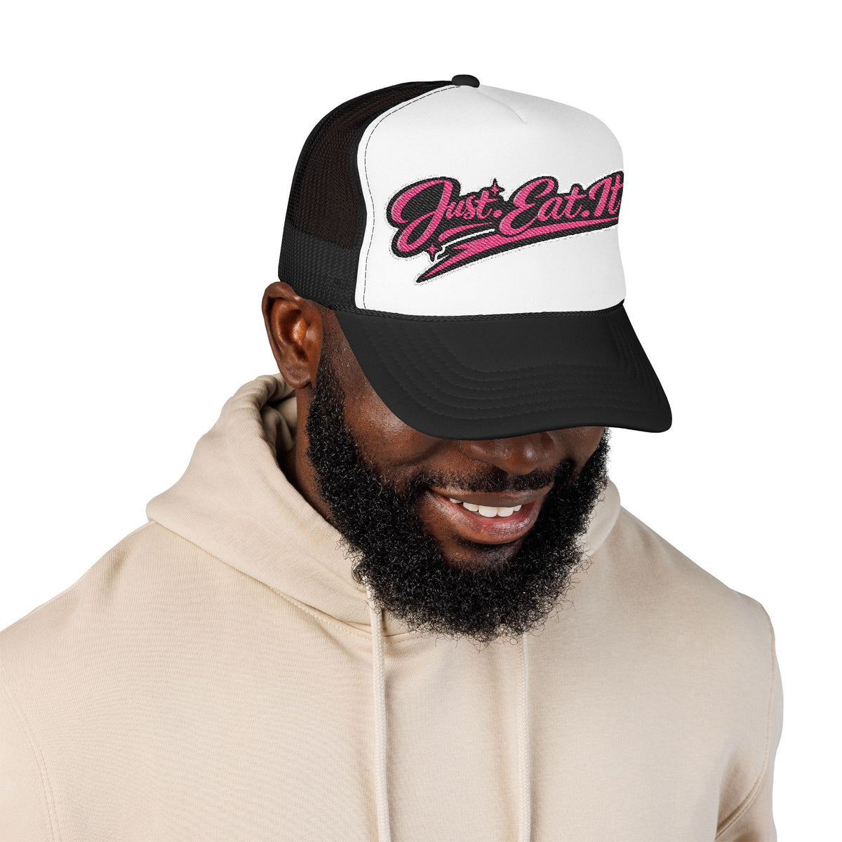 Juat. Eat. It. Foam Trucker Hat