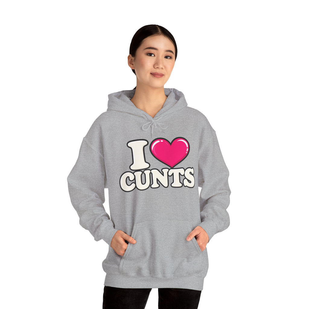 I ❤️ CUNTS™ Unisex Hoodie