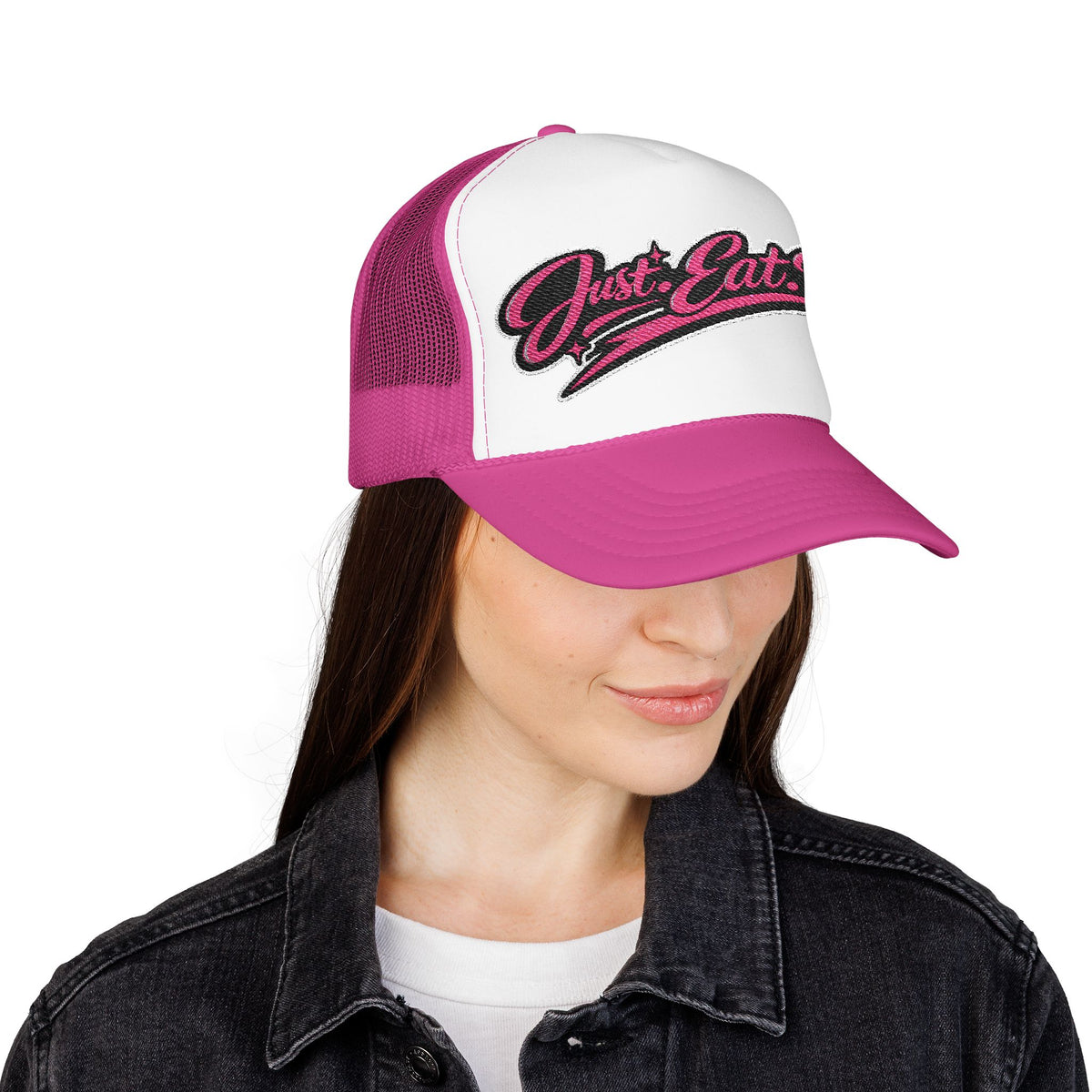 Juat. Eat. It. Foam Trucker Hat