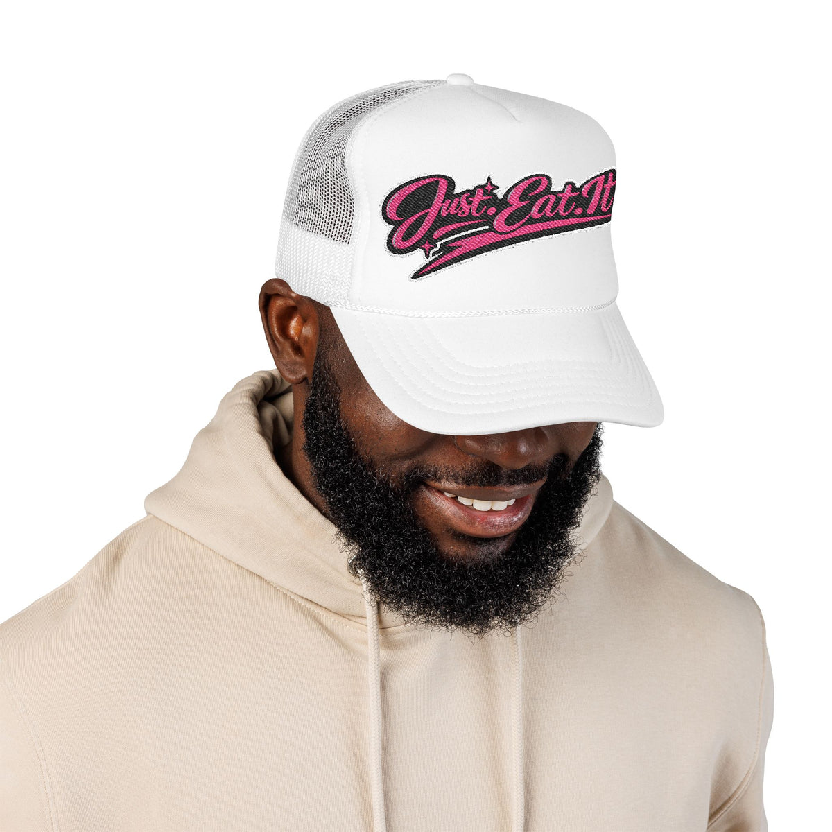 Juat. Eat. It. Foam Trucker Hat