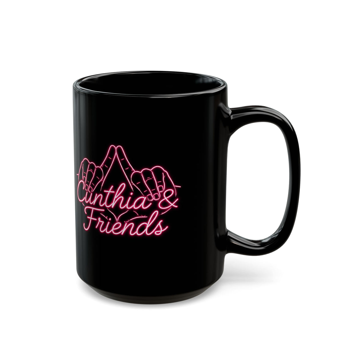 Cunthia & Friends™ Neon Script Mug