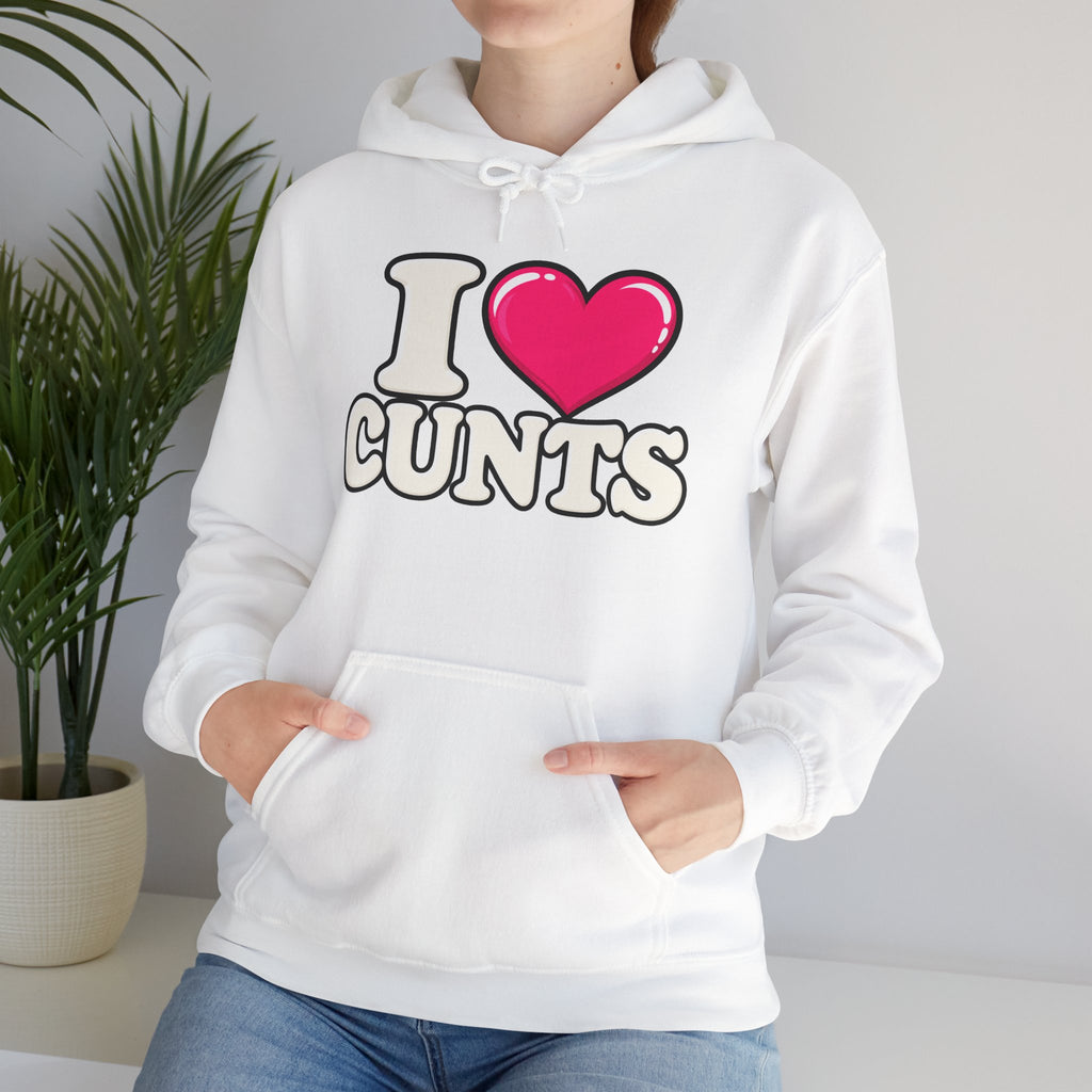 I ❤️ CUNTS™ Unisex Hoodie
