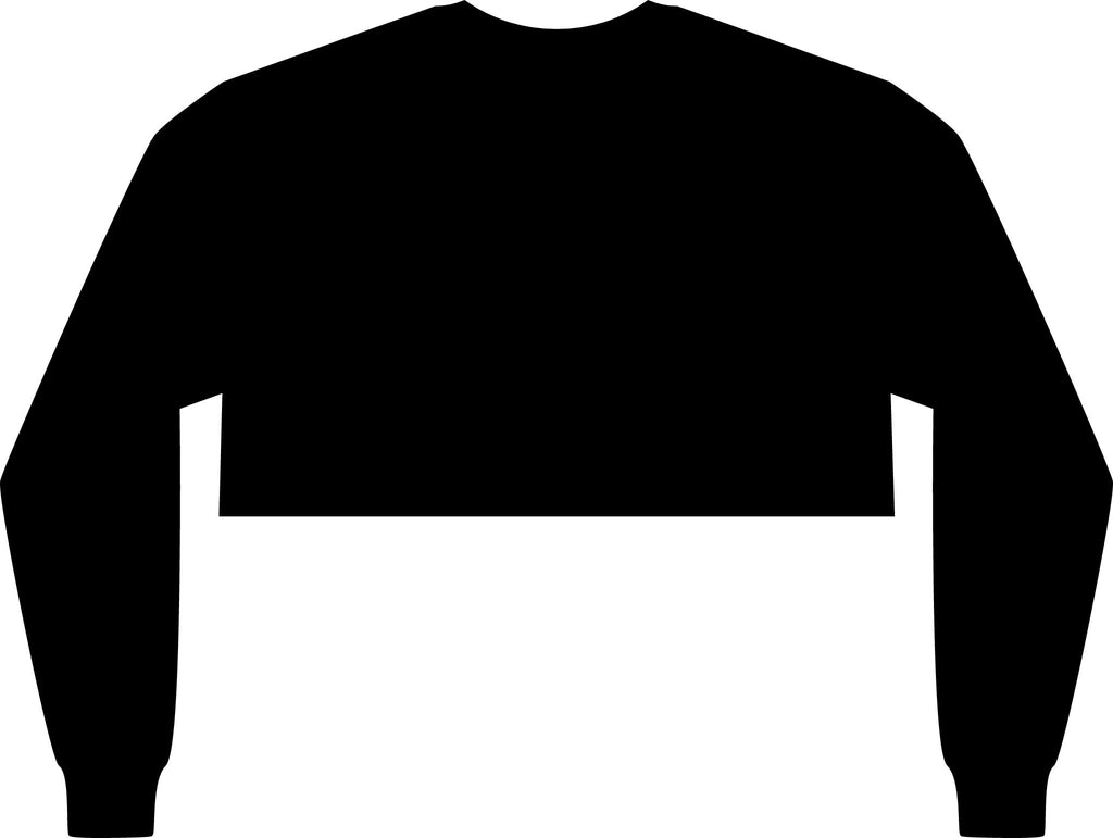 CUNT™ Women's Cropped Fleece Sweatshirt | Signature Script Crewneck