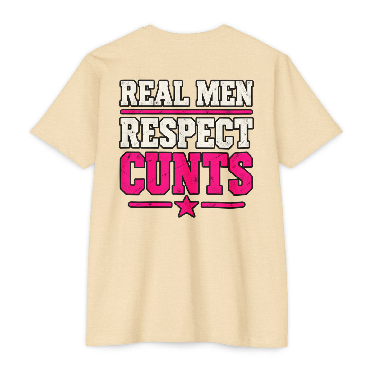 Real Men Respect Cunts Unisex Tee