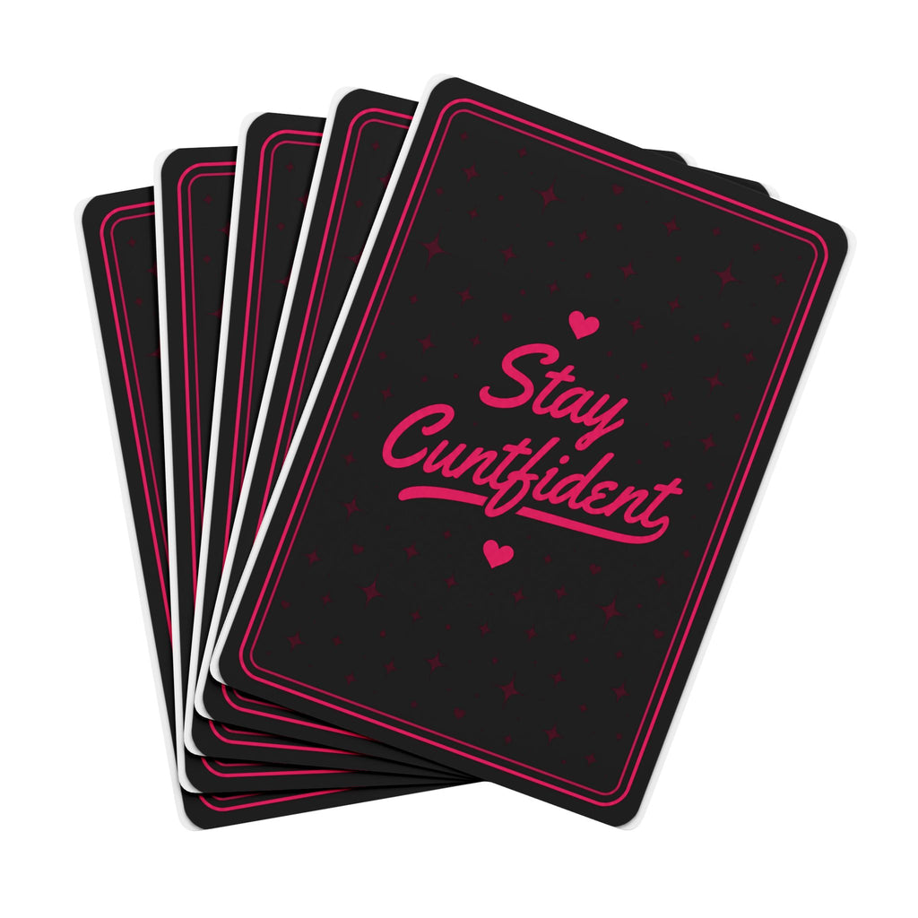 💗 Stay Cuntfident™ Playing Cards