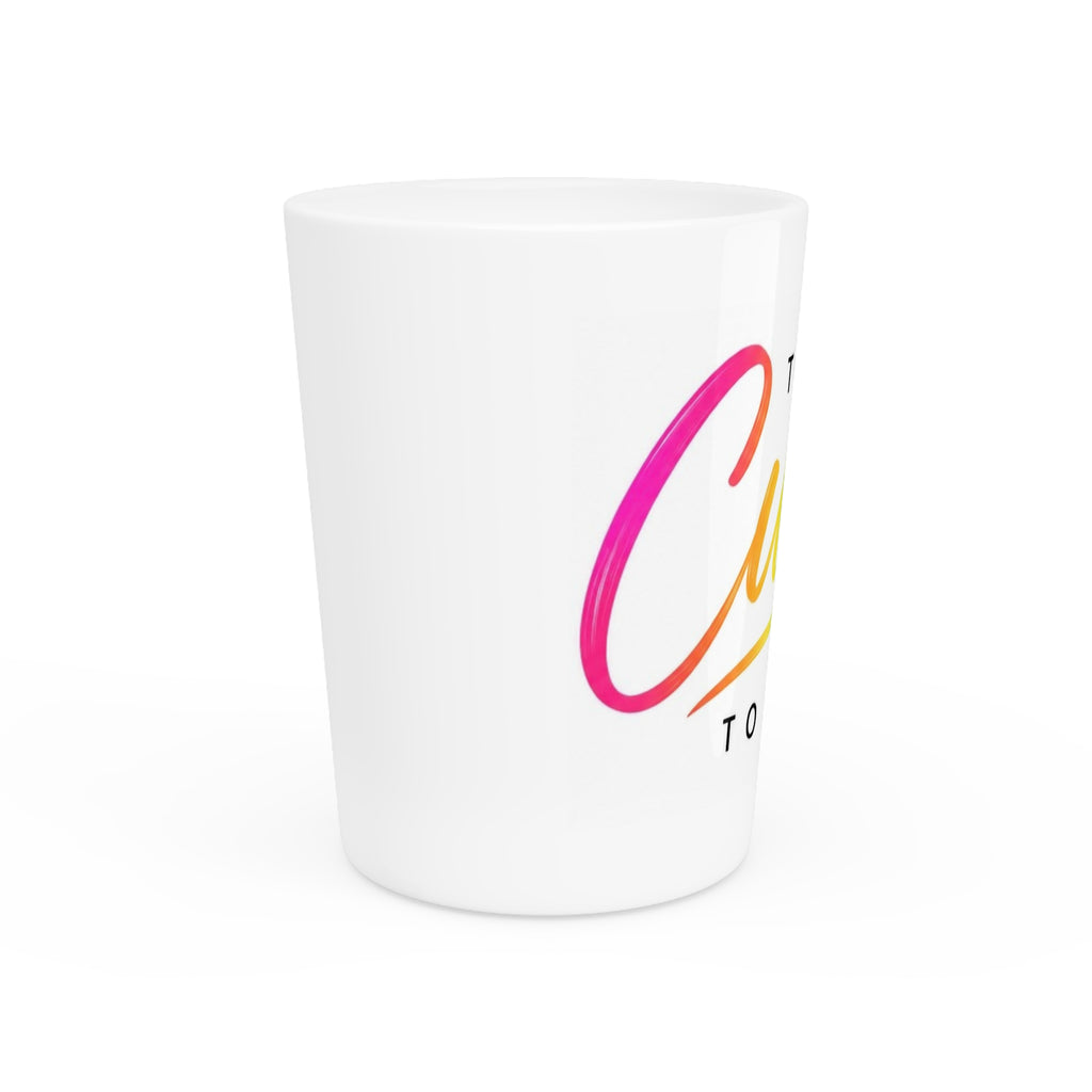Too Cunt to Care™ Rainbow Ceramic Shot Glass | 1.9 oz