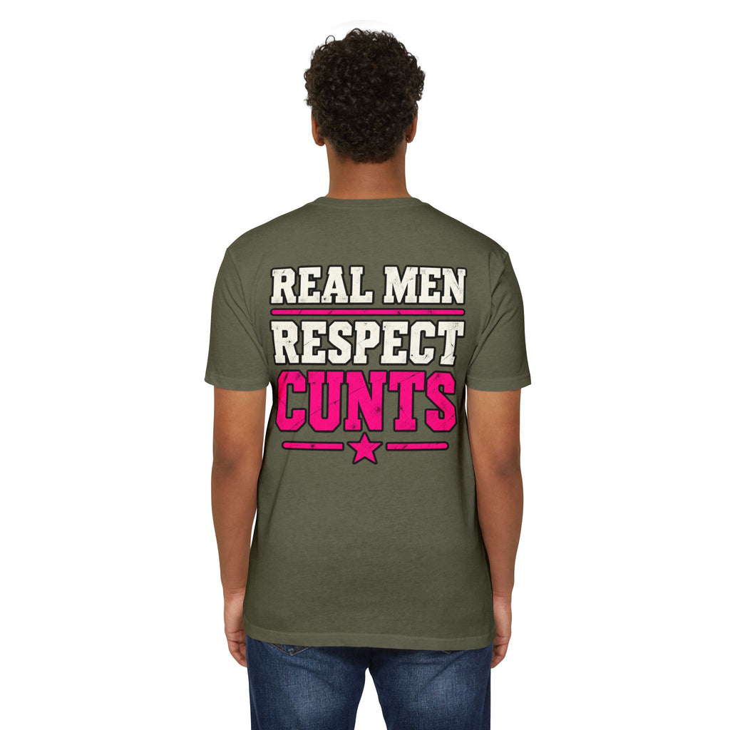 Real Men Respect Cunts Unisex Tee