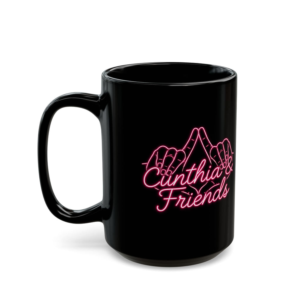 Cunthia & Friends™ Neon Script Mug