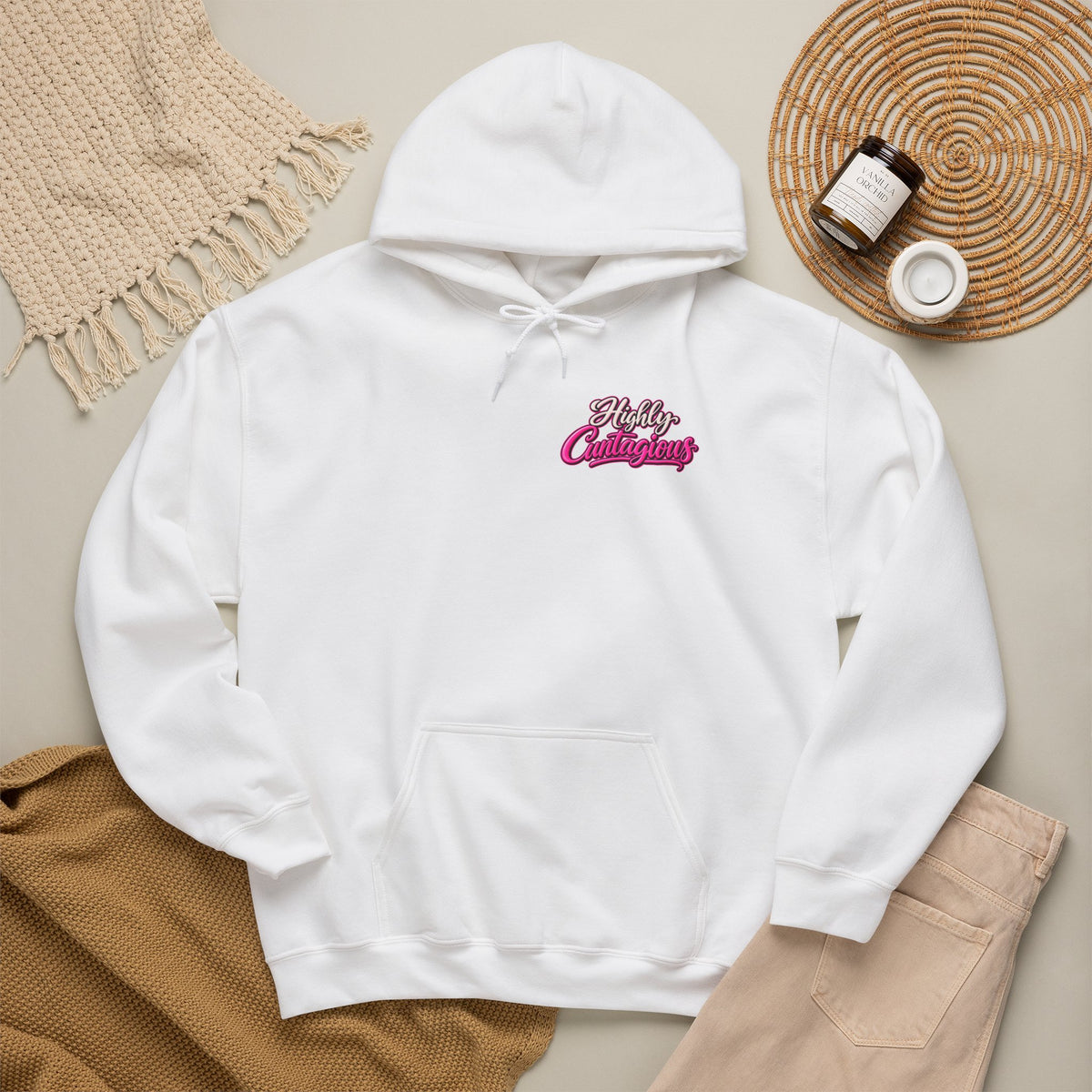 Highly Cuntagious Unisex Hoodie | Cunthia & Friends